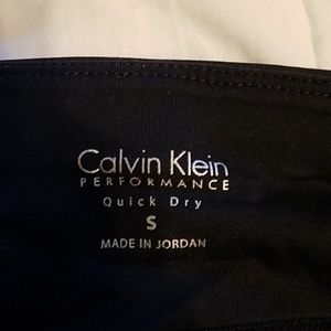 Calvin Klein black workout leggings